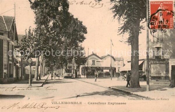 Villemomble 93 Seine-Saint-Denis Carrefour Espinasse - Kutsche