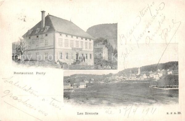 Neuchatel NE Restaurant Party - Les Brenets