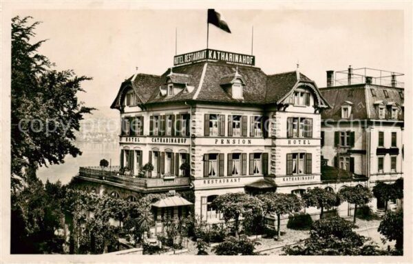 Thalwil Thalweil ZH Restaurant-Hotel Katharinenhof Aussenan