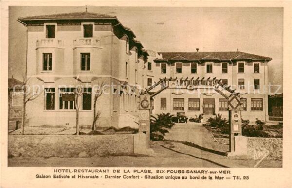 Sanary-sur-Mer 83 Hotel-Restaurant de la Plage