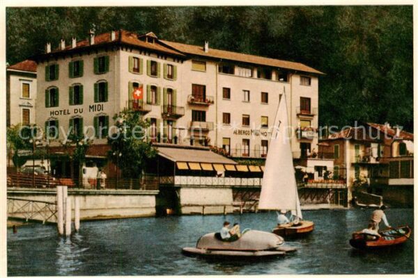 Cassarate Lugano TI Hotel du Midi au Lac