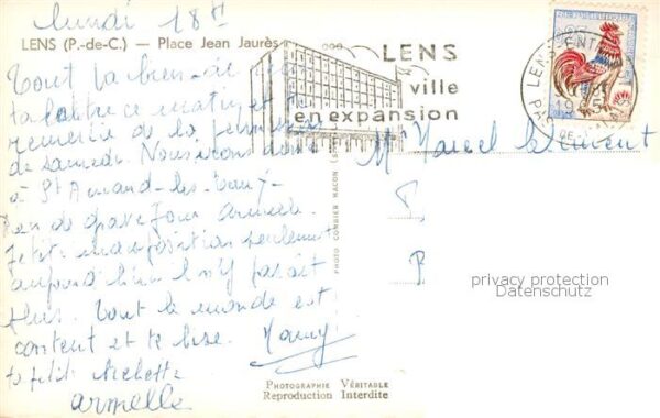 Lens 62 Pas-de-Calais Place Jean Jaures – Bild 2