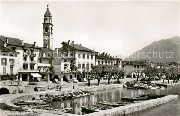 Ascona Lago Maggiore TI Anlegestelle