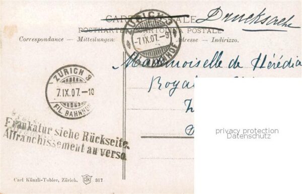 Zuerich ZH Waldhaus Dolder Aussenansicht – Bild 2