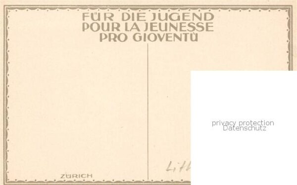 Zuerich ZH GRosser Platz Litho – Bild 2