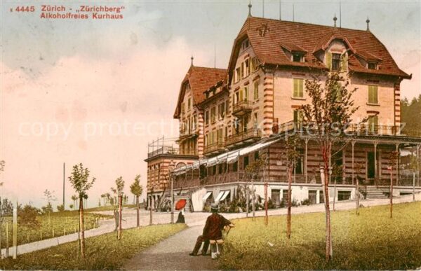 Zuerichberg ZH Alkoholfreies Kurhaus Aussenansicht