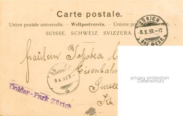 Zuerich ZH Waldhaus Dolder Aussenansicht – Bild 2