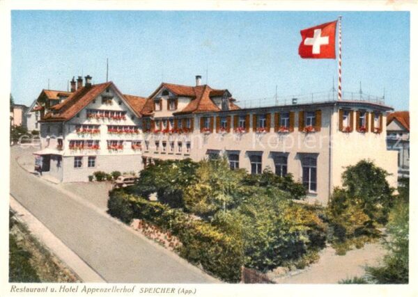 Speicher AR Restaurant-Hotel Appenzellerhof Aussena
