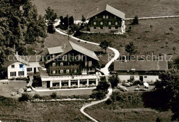 Leissigen Thunersee Fliegeraufnahme Ferienheim d. Pilgermis