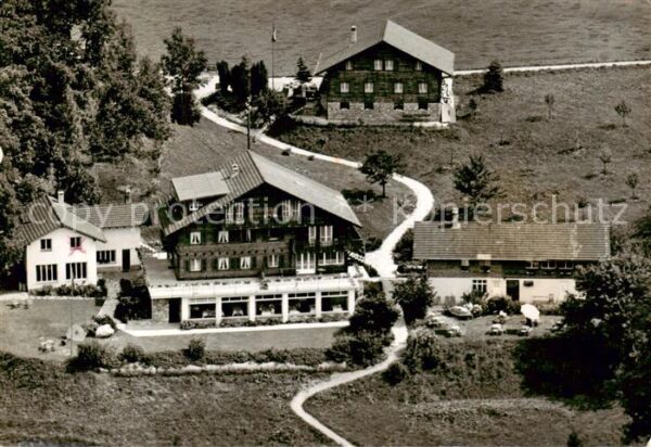 Leissigen Fliegeraufnahme Ferienheim d. Pilgermis