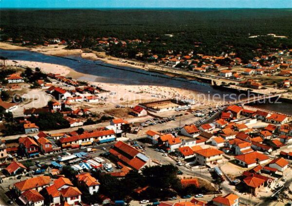 Mimizan Plage Fliegeraufnahme Place du Marche