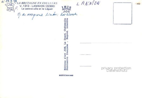 Lannion 22 Cotes-d Armor Fliegeraufnahme Le centre-ville et le L – Bild 2