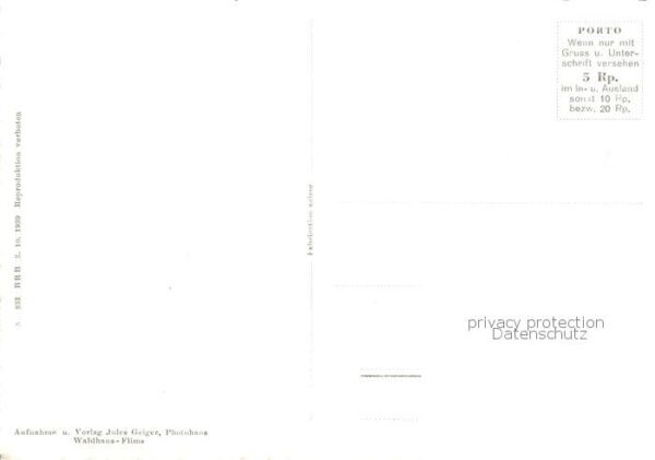 Disentis GR Gesamtansicht m. Kirche – Bild 2
