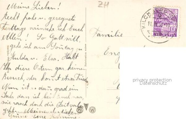 Kilchberg  ZH Teilansicht Frühlingsstimmung – Bild 2