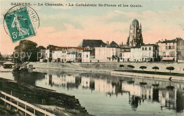 Saintes 17 LA Charente - La cathedrale St-Pierre e