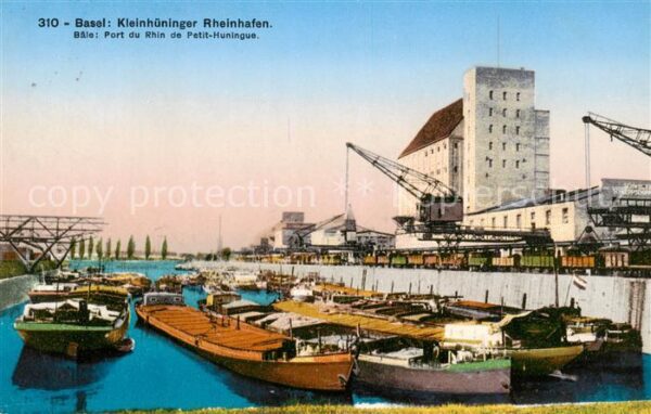 Basel BS Kleinhüningen Rheinhafen