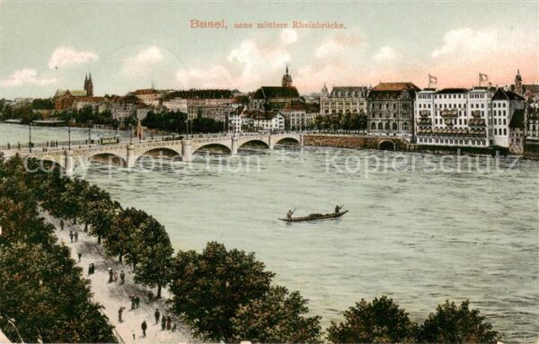 Basel BS Mittlere Rheinbrücke