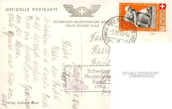 Basel BS Schweizer Mustermesse m. Strassenbahn – Bild 2