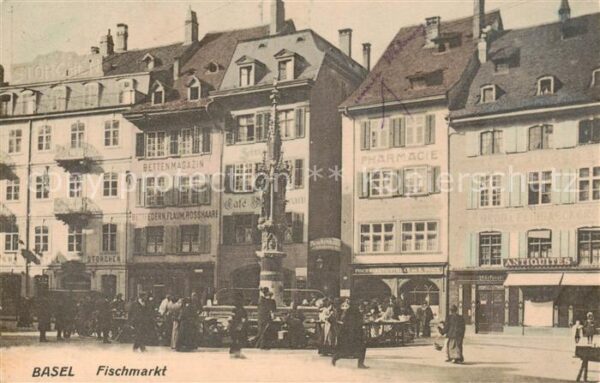 Basel BS Fischmarkt