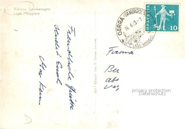 Vairano TI Gesamtansicht m. See – Bild 2