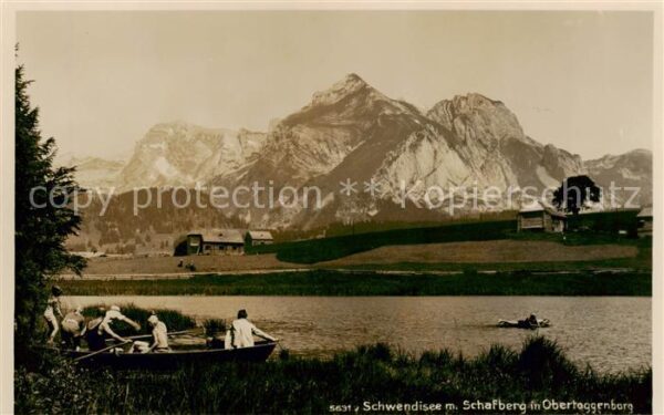 Obertoggenburg Schwendisee m. Schafberg