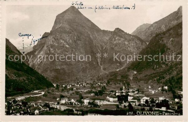 Olivone TI Panorama