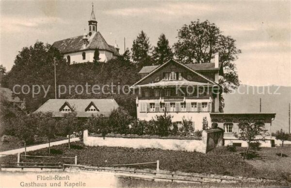 Flueeli-Ranft Fluehli-Ranft OW Gasthaus u. Kapelle