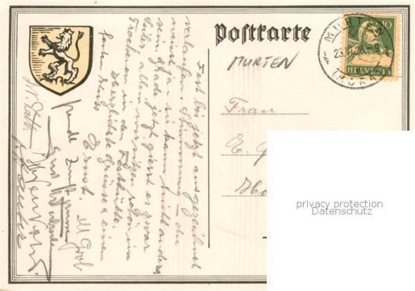 Murten Morat FR Karte v. 1476 m. Murtensee – Bild 2