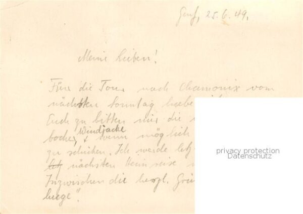 Genf  Geneve GE 100 Jahre Eidgenössische Post Autopost – Bild 2