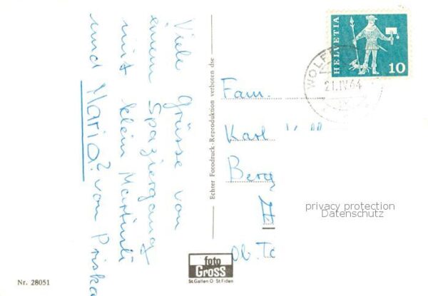 Magdenau Botsberg Flawil SG Kloster Magdenau Aussenansicht m. Alpst – Bild 2