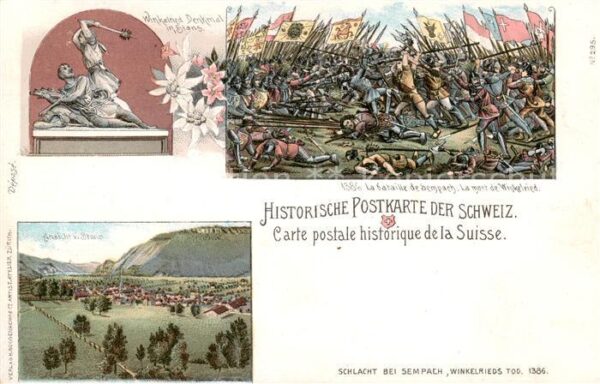 Stans NW Winkelried Denkmal Schlacht bei Sempach