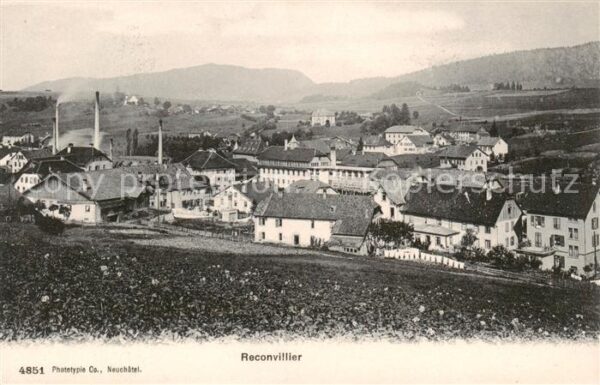Reconvillier Reconvilier Rokwiler BE Panorama