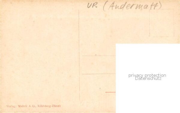 Andermatt UR Strassenpartie – Bild 2