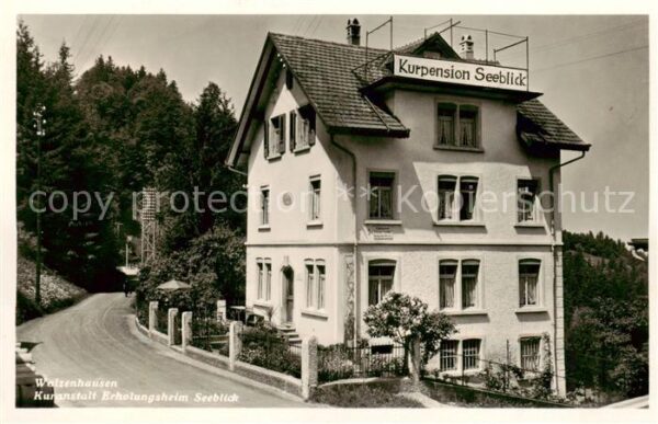 Walzenhausen AR Kurpension Seeblick Kuranstalt Erholung