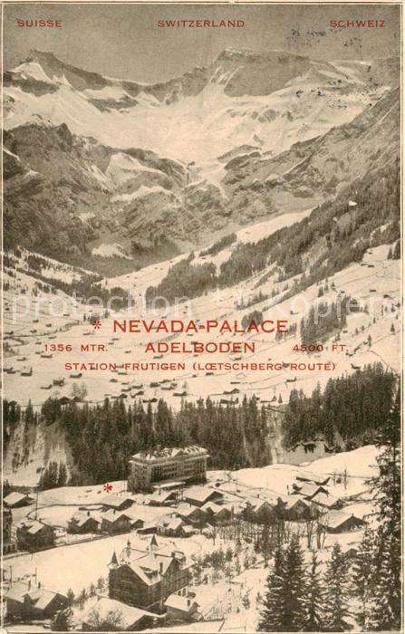 Adelboden BE Hotel Nevada Palace Station Frutigen Lö