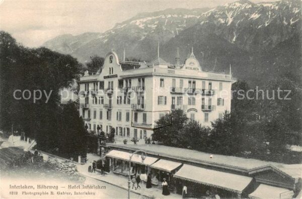 Interlaken BE Hotel Interlaken Höheweg Berner Alpen