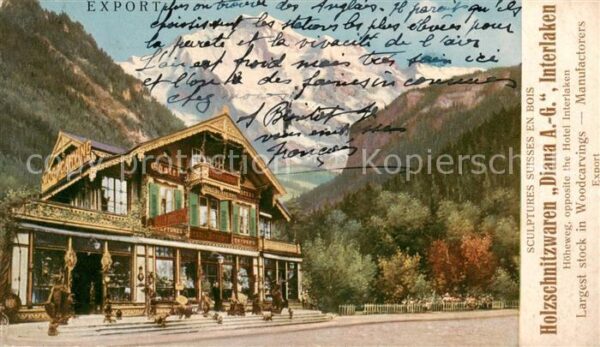 Interlaken BE Holzschnitzwaren Diana AG