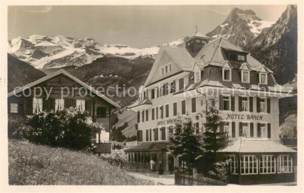 Kiental BE Hotel Bären Berner Alpen