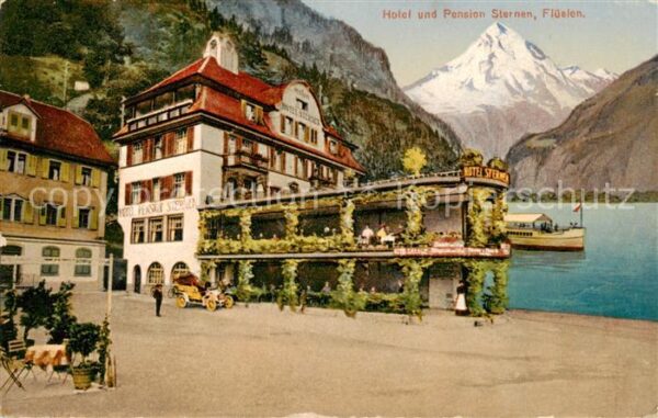 Flueelen UR Hotel Pension Sternen am Vierwaldstätte