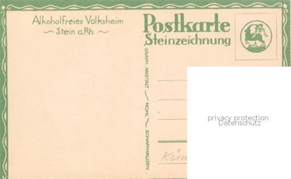 Stein Rhein SH Alkoholfreies Volksheim Schloss Steinze – Bild 2