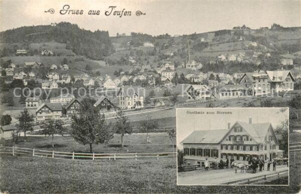 Teufen Buelach Panorama Gasthaus zum Sternen