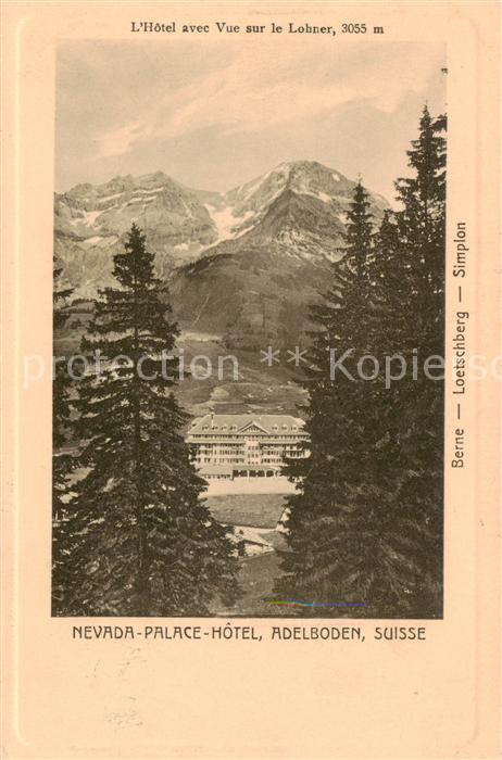Adelboden BE Nevada Palace Hotel Alpen