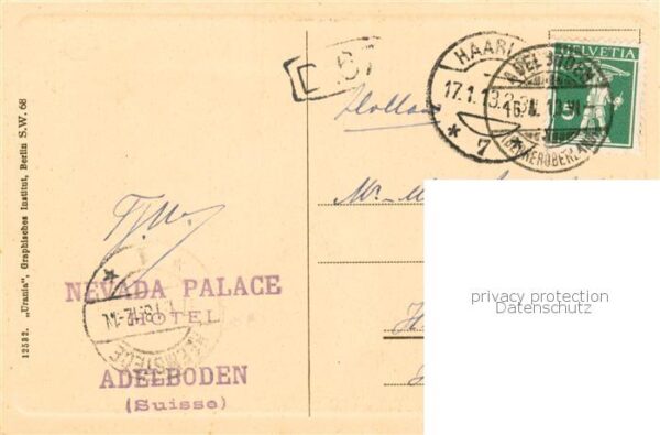 Adelboden BE Nevada Palace Hotel Alpen – Bild 2