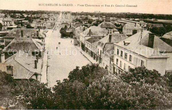 Mourmelon-le-Grand 51 Place Clemenceau et Rue du General Gour