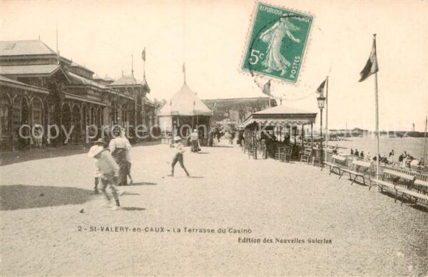 Saint-Valery-en-Caux La terrasse du casino