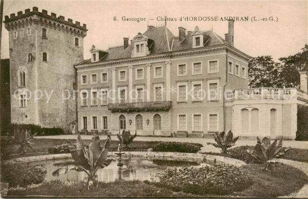 Hordosse-Andiran Andiran 47 Lot-et-Garon Chateau Schloss