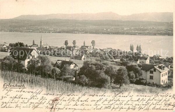 Erlenbach  ZH Panorama Zürichsee