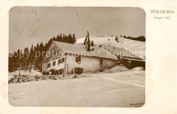 Tete-de-Ran 1422m NE Gasthaus