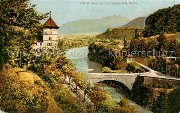 Saint Maurice VS Chateau et le Rhône