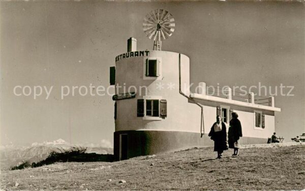 Mont Saleve 74 Haute-Savoie Observatoire et le Mont Blanc